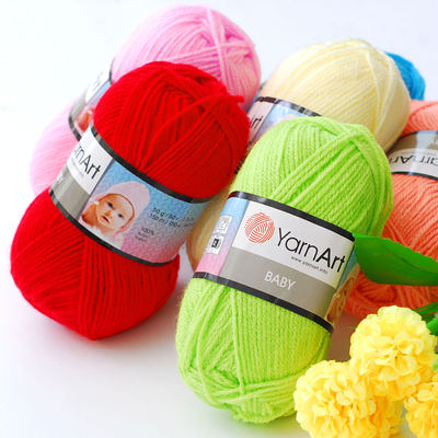 YarnArt Baby, summer / 13854 / Bezelye Yeşili - 1