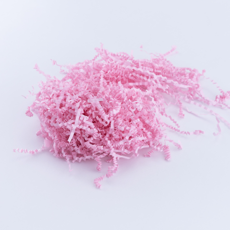 Zigzag kırpıntı kağıt, pembe / 50 gr. - Bimotif